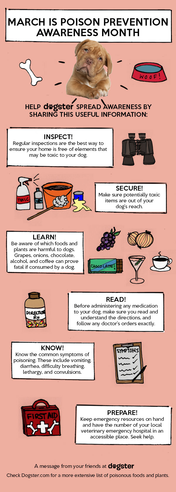 Infographic: Spread the Word! March Is Poison Prevention Awareness Month