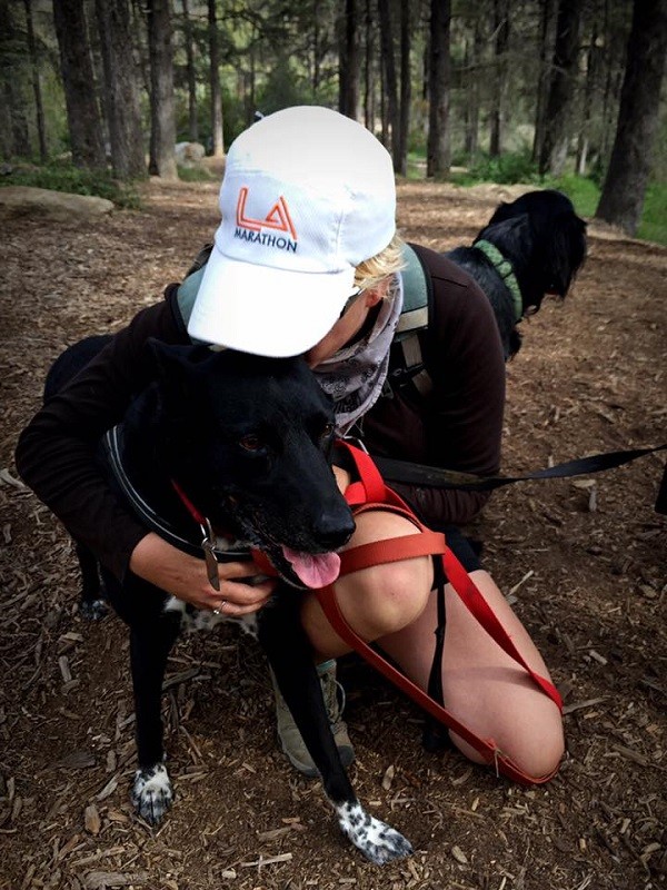 Mommy + Riggins, no dad needed. (Photo by Michelle Cramton)