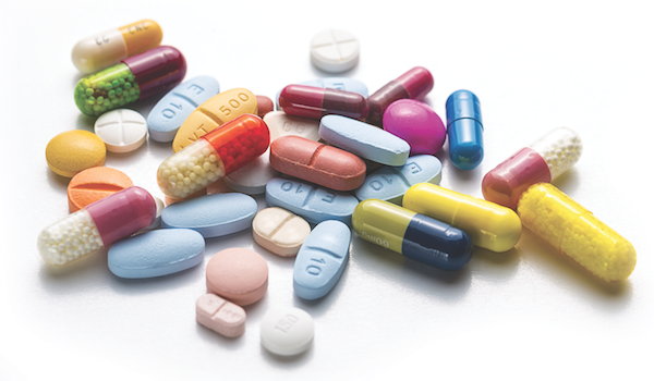 Pills via Shutterstock.