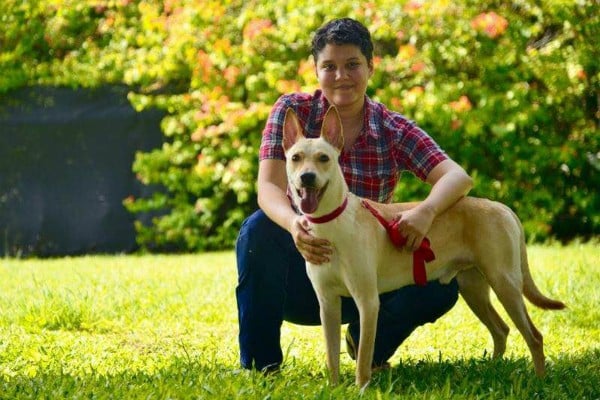 Vic says Blake is as happy as a dog could be. (All photos courtesy Vic Garnes).