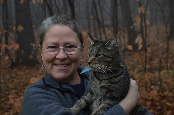 Dr. Wendy Jensen and her cat, Jowy. (Photo courtesy Wendy Jensen)
