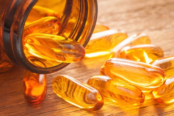 Fish oil capsules by Shutterstock.