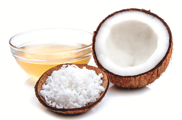Coconut oil by Shutterstock.