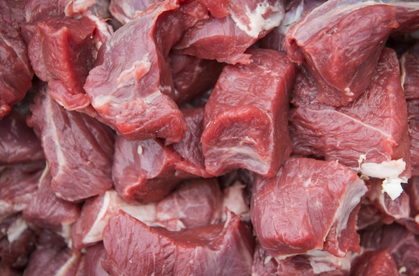 Raw beef by Shutterstock