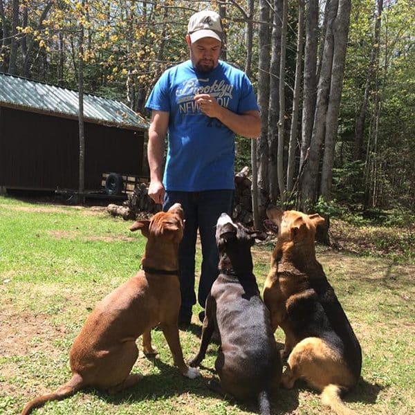 “Daniel and his furgirls.” -Submitted by Facebook user Kysha Winchester