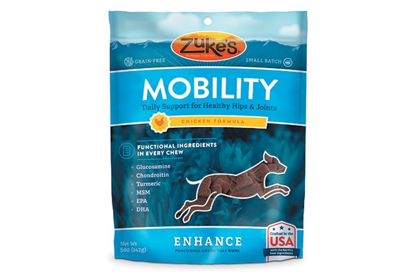 Zuke's Enhance Functional Chews for Mobility.