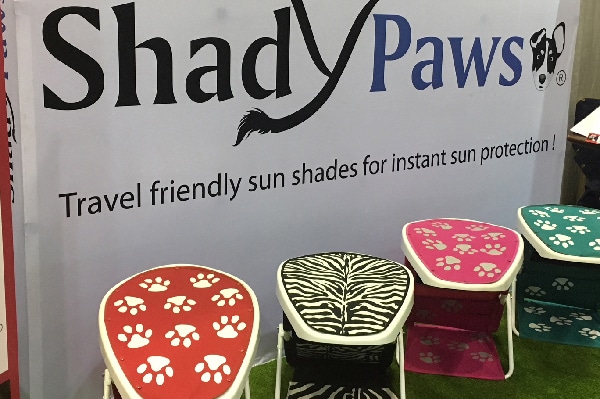 Shady Paws sunshade.