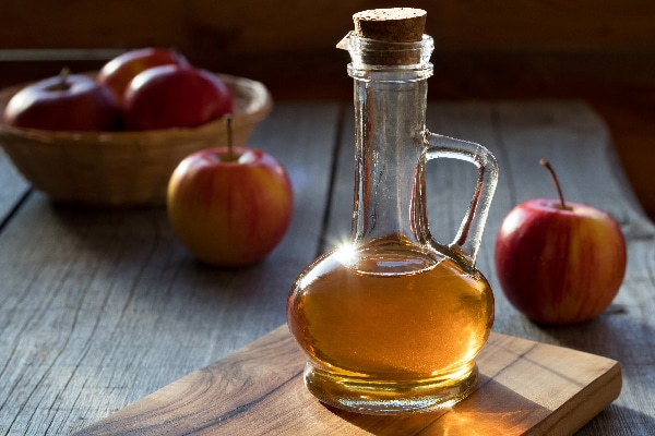 Apple cider vinegar. 