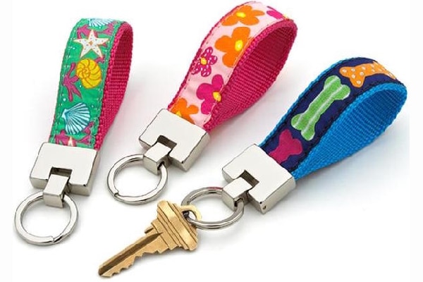 Up Country Spring-and Summer-Themed Key Rings.