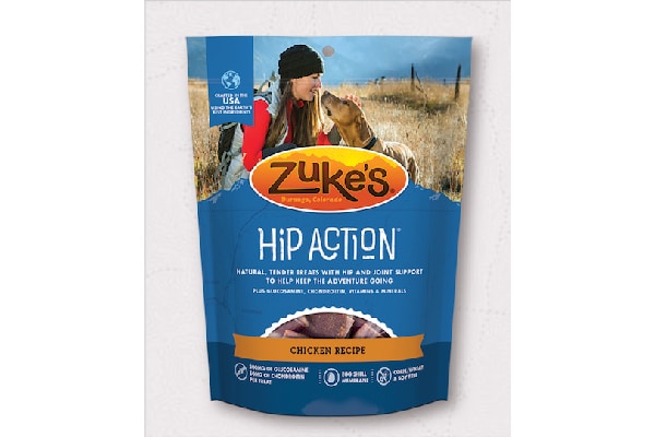 Hip Action – Chicken Recipe, Zuke’s (prices vary by retailer). zukes.com