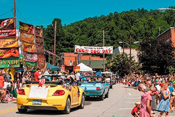 Every year Saluda, North Carolina, throws its annual Coon Dog Day Festival.