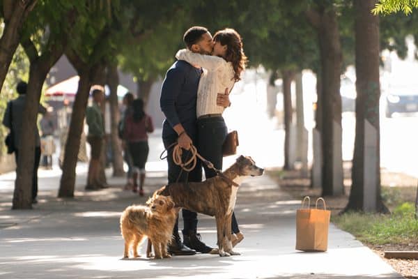 Tone Bell (left) and Nina Dobrev star in director Ken Marino's Dog Days, a LD Entertainment release.