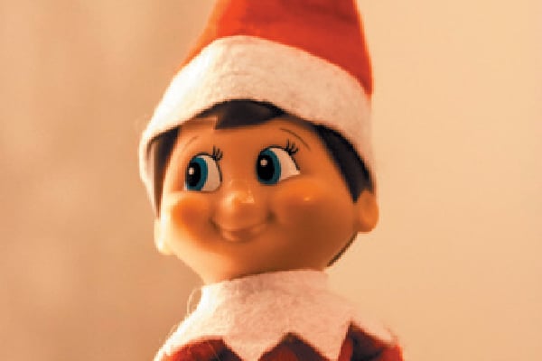 Elf on the shelf.