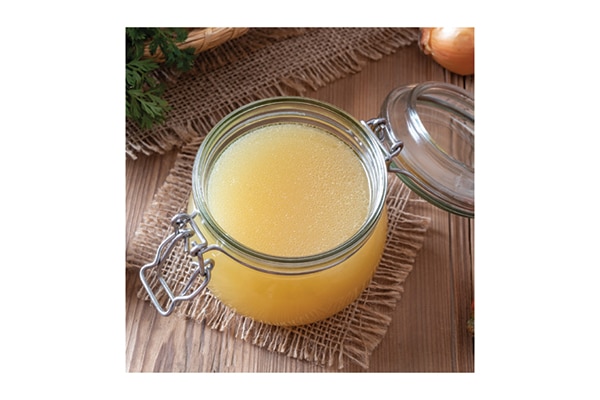 Bone broth is another great food to feed your dog. Photography by: ©Madeleine_Steinbach | Getty Images