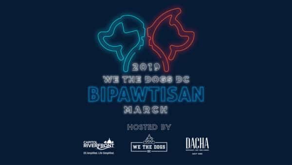 We the Dogs D.C. hosts its 3rd annual Bipawtisan March in Washington D.C. with a glow theme at the Capitol Riverfront neighborhood.