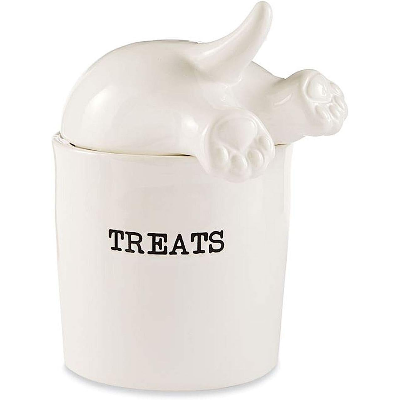 Mud Pie Dog Tail Treat Canister