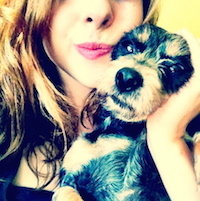 Manda Wolfe and Abby.