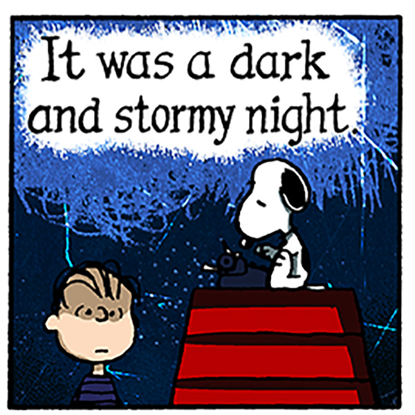snoopy-dark-and-stormy-night