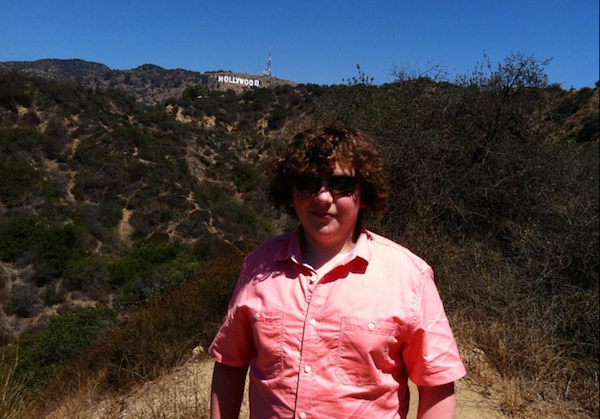 Blake during a recent trip to Hollywood for "Cocked."