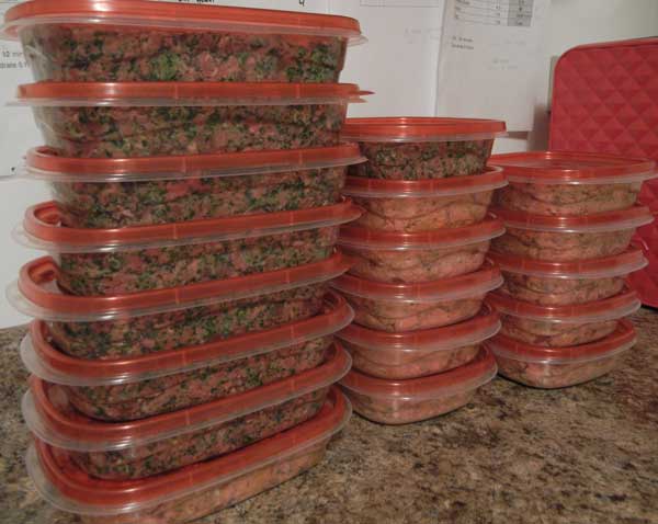 homemade dry dog kibble