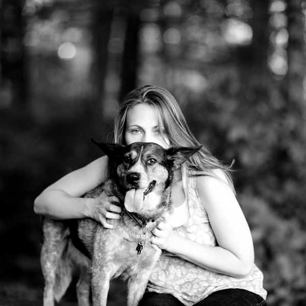 With my Maybelle. (Photo by Leah Morgan.)