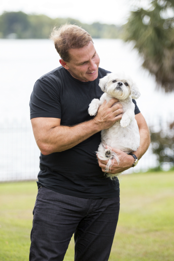 Susie was the family's first adoptee. (Photo by Sarah McGraw for PetSmart Charities)