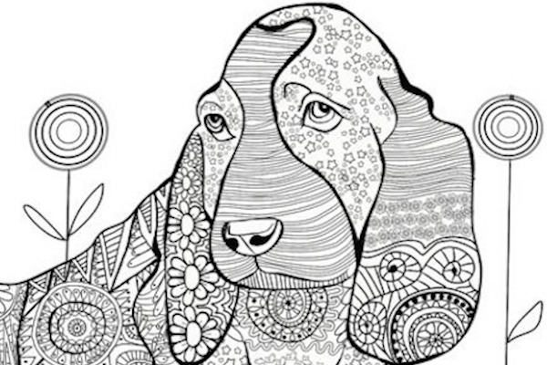 10 Coloring Books For Dog Lovers