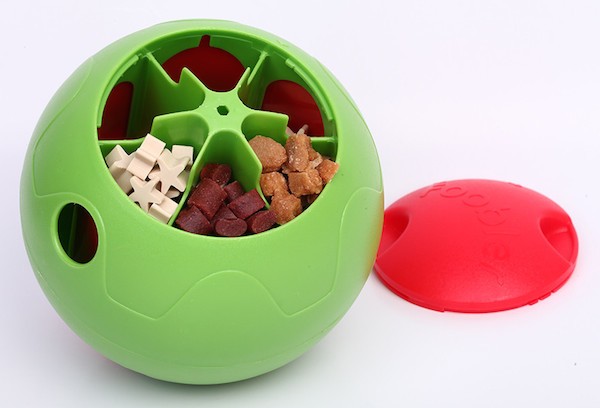 Foobler interactive treat toy.