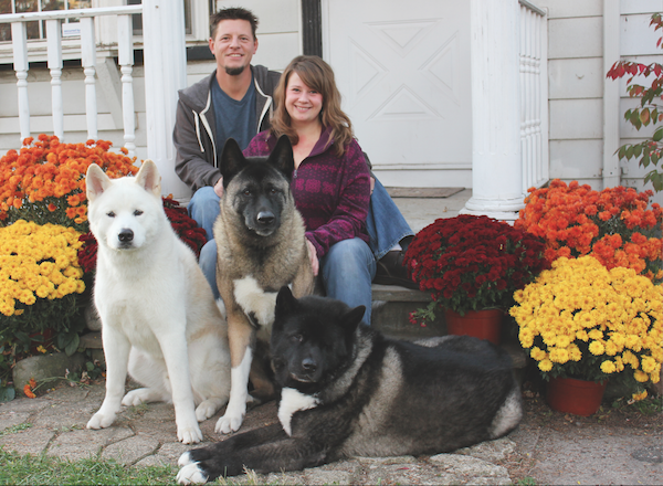 Kiaya, right, with her family. (Photo courtesy Jessica VanHusen)