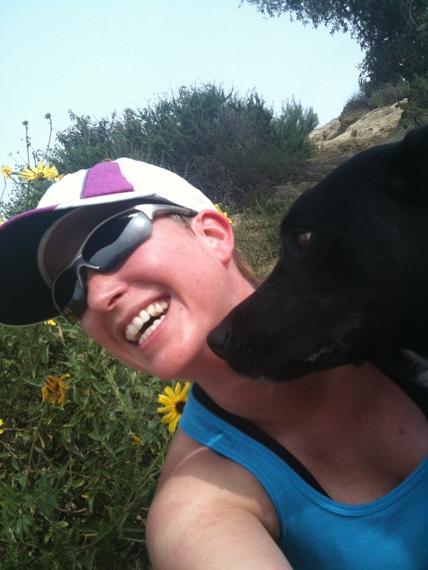 A good day was a weekend hike with Riggins.