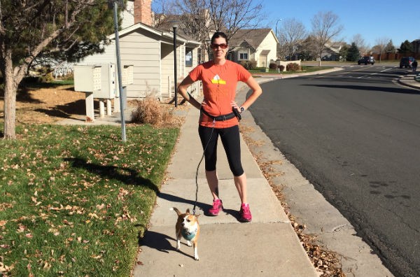 Getting ready to go with Buster the Chihuahua. (Photo by Eric Lang)