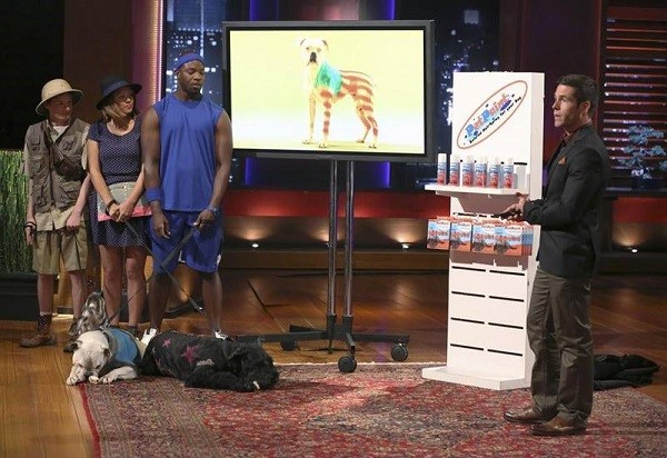 PetPaint on ABC's Shark Tank (Photo courtesy of PetPaint's Facebook Page)