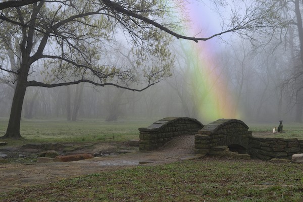 Rainbow bridge by Shutterstock.