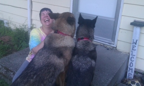 My girls and me. (Photo courtesy of Kat Merrill)