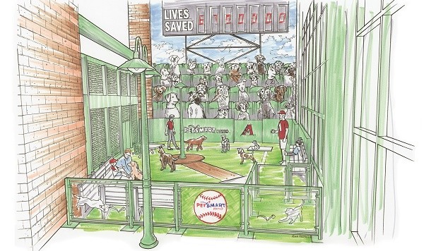 PetSmart Park will give dogs the chance to run around, while the D-backs run the bases.