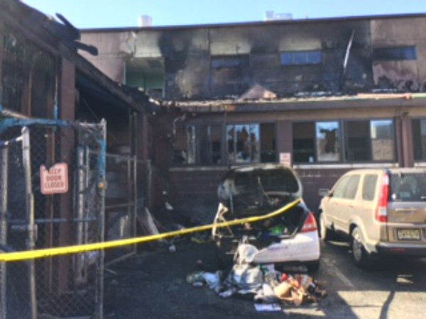The fire devastated the Montclair Township Animal Shelter, but every single animal was saved. (All photos courtesy Heather Michel)