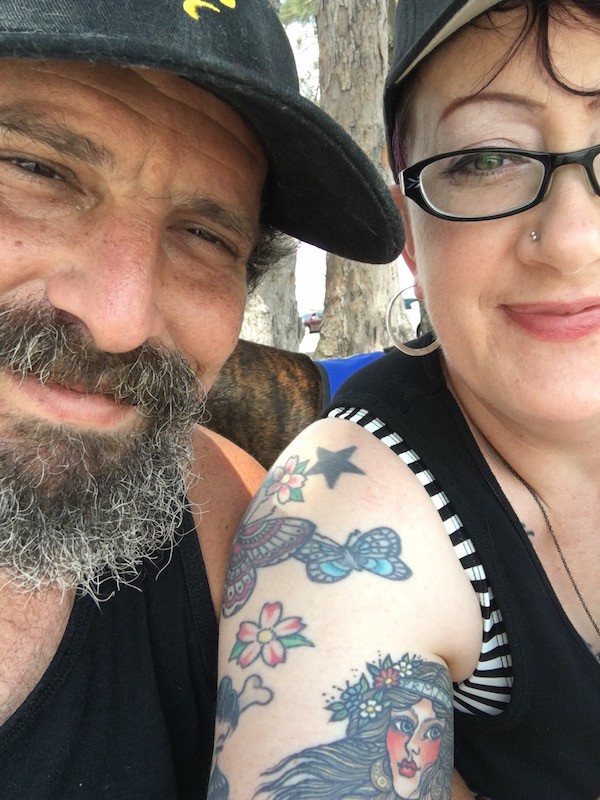 Selfie with my love, Nathan Levinson.