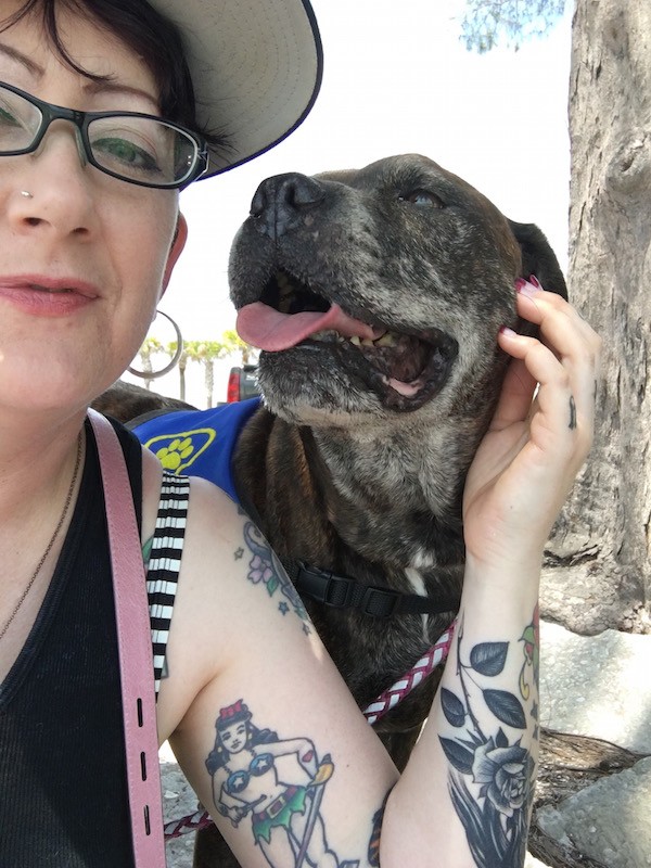 Selfie with Tank.