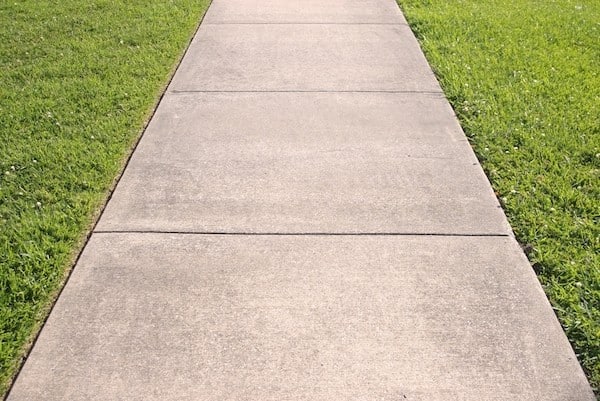 Concrete sidewalk by Shutterstock.