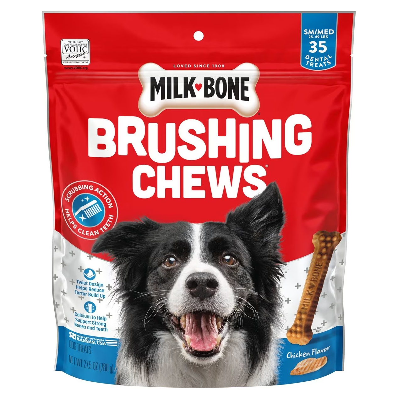 Milk-Bone Brushing Chews Daily Dental Dog Treats