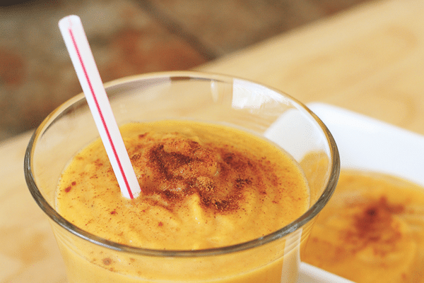 Pumpkin pie smoothie by Nicole Sipe.