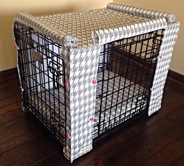 personalized dog crate cover