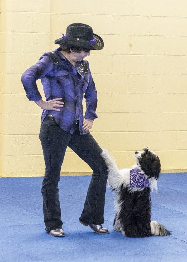 A pair participate in Musical Freestyle. (Photo courtesy <a href="http://www.rallyfree.com/">Julie Flanery</a>)
