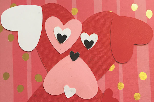 construction paper valentines