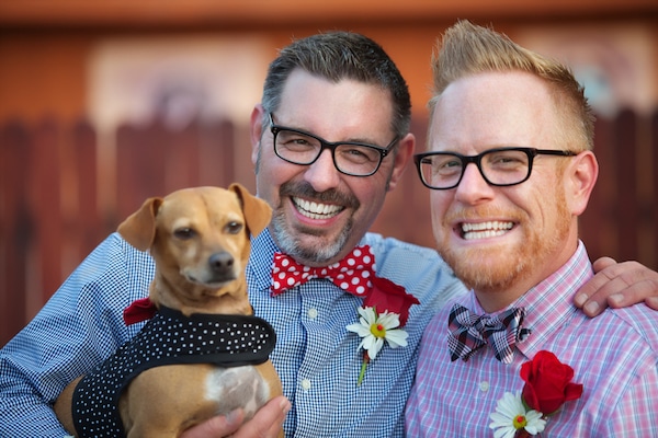 With a little planning, your dog can definitely be a part of your big day. (Photo by Shutterstock)