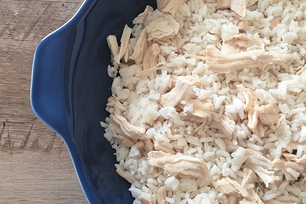 Dog-friendly Soothing Chicken and Rice.