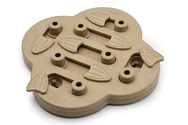 Treat Dispensing Dog Toy, Brain and Exercise Game for Dogs, Nina Ottosson ($19.99). amazon.com