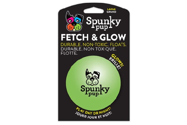 Fetch & Glow: Glows in the Dark, Durable, Floats, Spunky Pup. spunkypup.com
