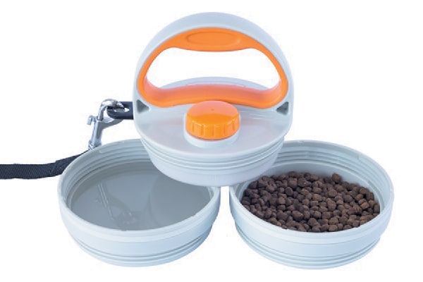 The Pet Dinette & Leash is a great find at sitstaygoco.com.