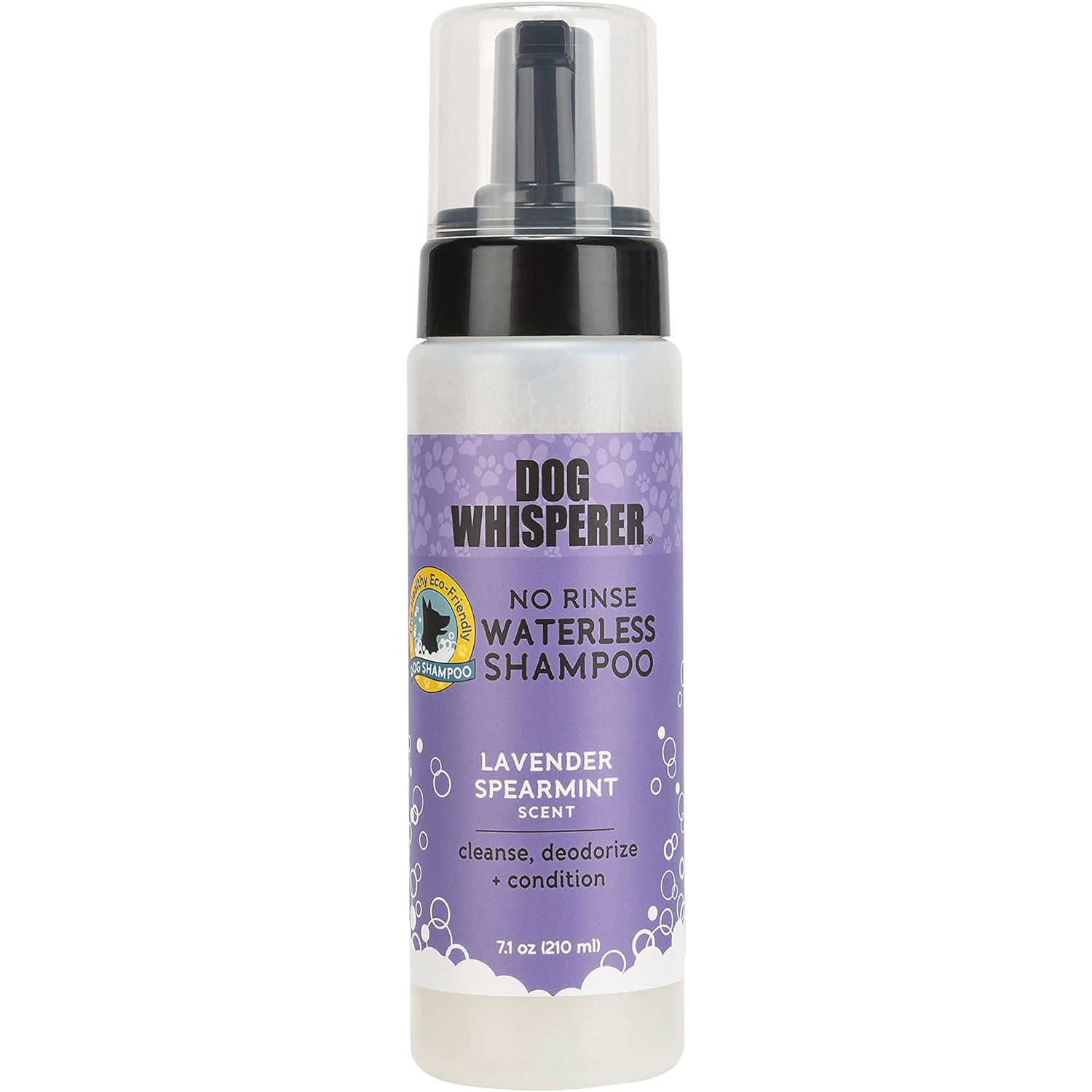Dog Whisperer No Rinse Waterless Dog Shampoo by YAYA Organics 